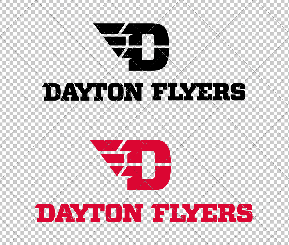 Dayton Flyers Alternate 2014 006, Svg, Dxf, Eps, Png - SvgShopArt