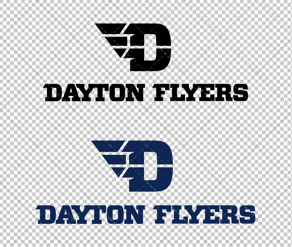 Dayton Flyers Alternate 2014 007, Svg, Dxf, Eps, Png - SvgShopArt