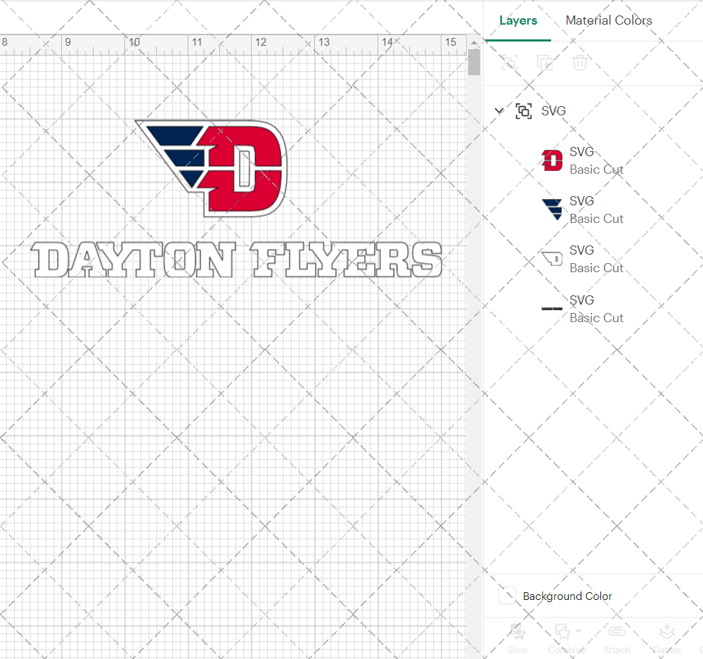 Dayton Flyers Alternate 2014 009, Svg, Dxf, Eps, Png - SvgShopArt