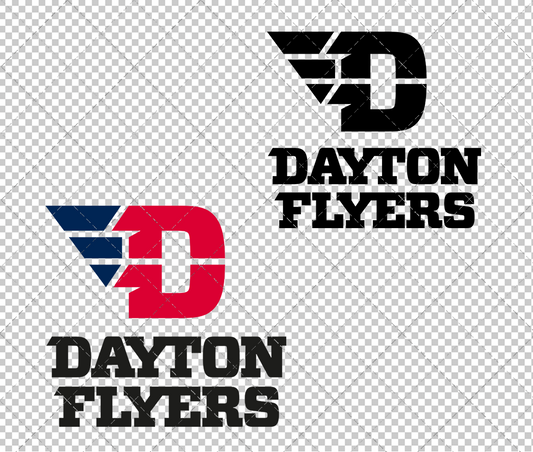 Dayton Flyers Alternate 2014 011, Svg, Dxf, Eps, Png - SvgShopArt