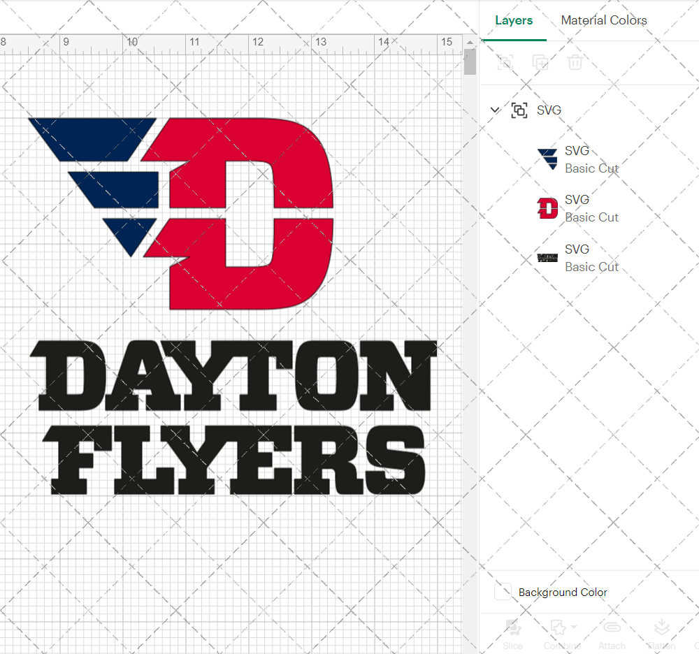 Dayton Flyers Alternate 2014 011, Svg, Dxf, Eps, Png - SvgShopArt