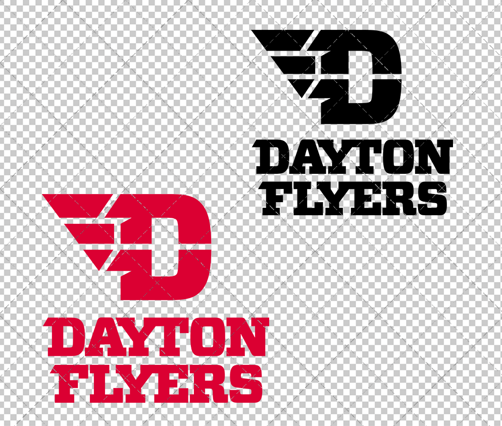 Dayton Flyers Alternate 2014 012, Svg, Dxf, Eps, Png - SvgShopArt