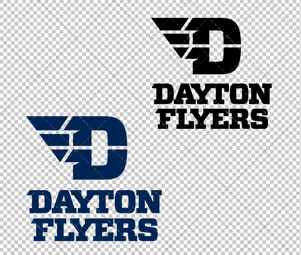 Dayton Flyers Alternate 2014 013, Svg, Dxf, Eps, Png - SvgShopArt