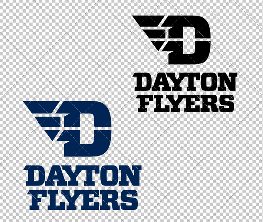 Dayton Flyers Alternate 2014 013, Svg, Dxf, Eps, Png - SvgShopArt