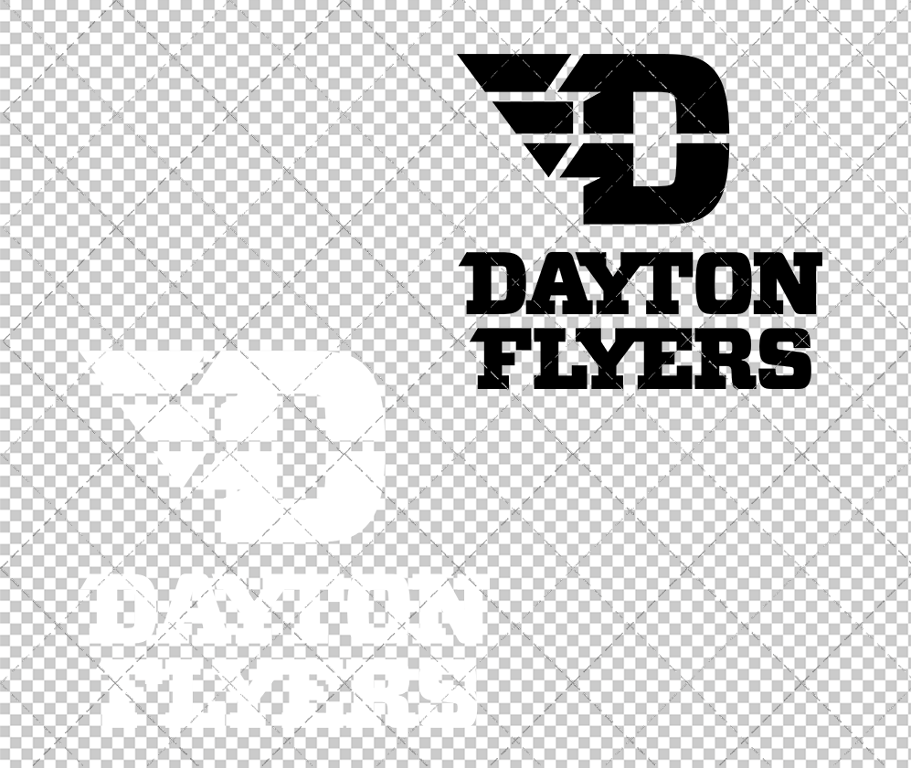 Dayton Flyers Alternate 2014 014, Svg, Dxf, Eps, Png - SvgShopArt