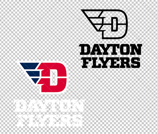 Dayton Flyers Alternate 2014 015, Svg, Dxf, Eps, Png - SvgShopArt