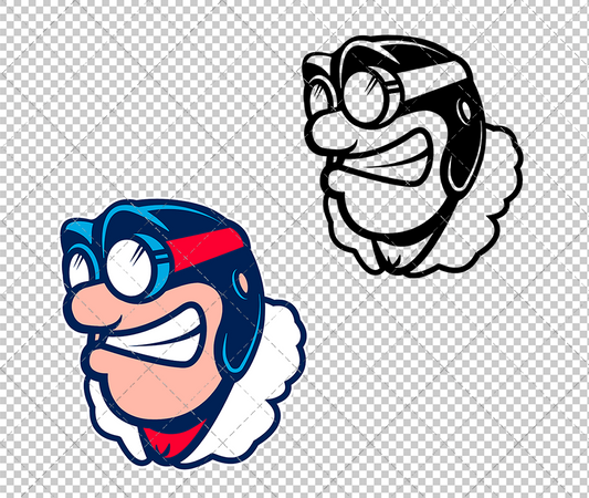 Dayton Flyers Mascot 2016 002, Svg, Dxf, Eps, Png - SvgShopArt