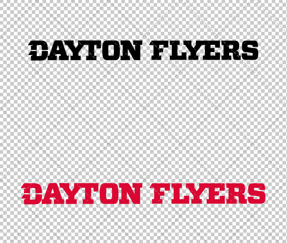 Dayton Flyers Wordmark 2014 003, Svg, Dxf, Eps, Png - SvgShopArt