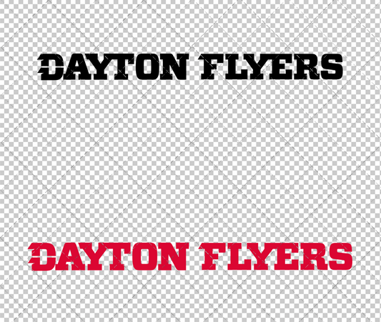 Dayton Flyers Wordmark 2014 003, Svg, Dxf, Eps, Png - SvgShopArt
