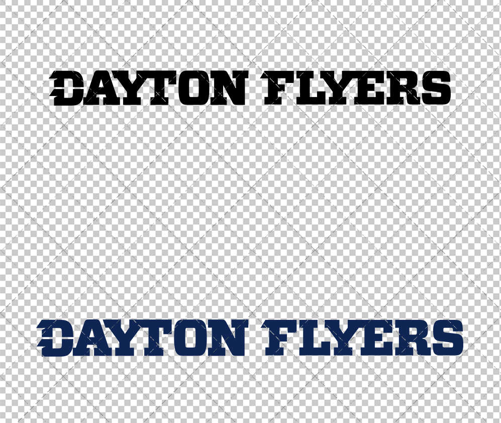 Dayton Flyers Wordmark 2014 004, Svg, Dxf, Eps, Png - SvgShopArt