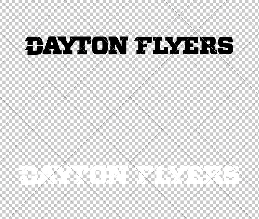 Dayton Flyers Wordmark 2014 005, Svg, Dxf, Eps, Png - SvgShopArt