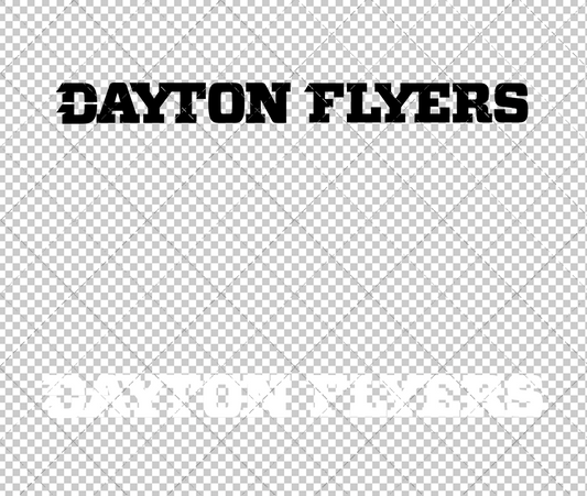 Dayton Flyers Wordmark 2014 005, Svg, Dxf, Eps, Png - SvgShopArt