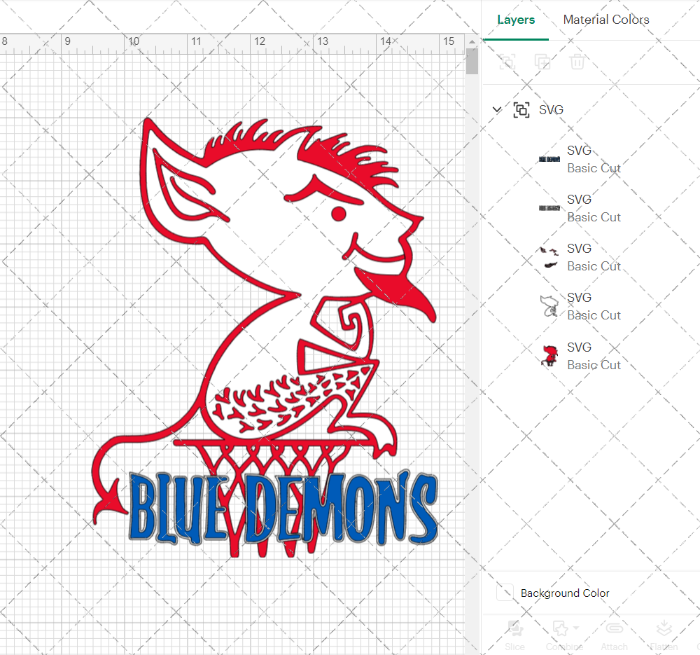 DePaul Blue Demons 1975 002, Svg, Dxf, Eps, Png - SvgShopArt