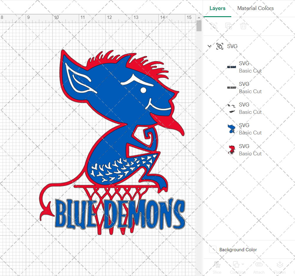 DePaul Blue Demons 1975, Svg, Dxf, Eps, Png - SvgShopArt
