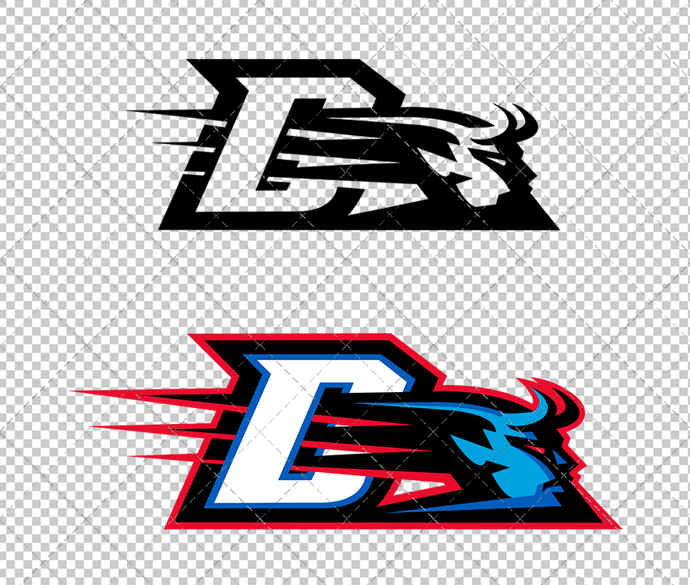 DePaul Blue Demons Secondary 1999 002, Svg, Dxf, Eps, Png - SvgShopArt