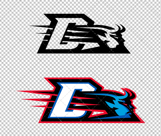DePaul Blue Demons Secondary 1999 002, Svg, Dxf, Eps, Png - SvgShopArt