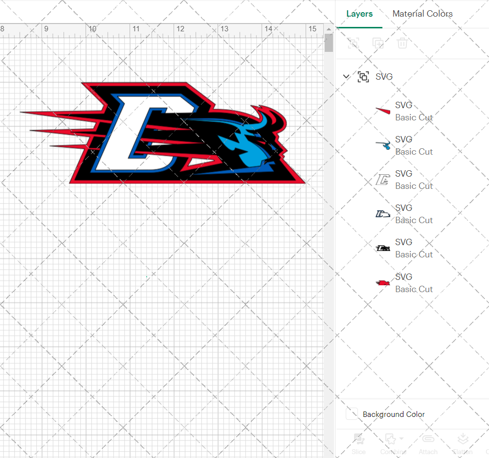 DePaul Blue Demons Secondary 1999 002, Svg, Dxf, Eps, Png - SvgShopArt