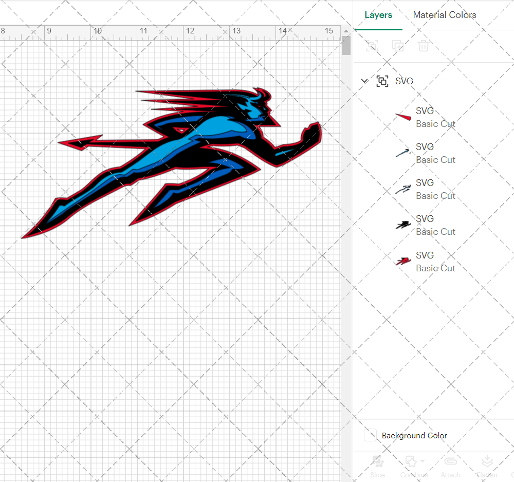 DePaul Blue Demons Secondary 1999 004, Svg, Dxf, Eps, Png - SvgShopArt