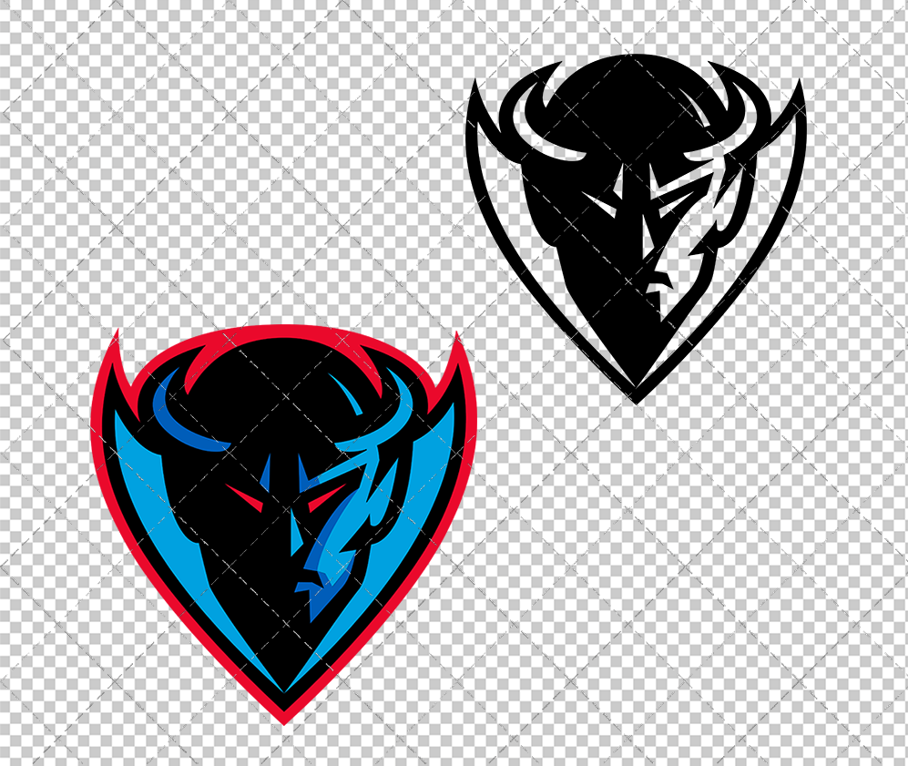 DePaul Blue Demons Secondary 1999 005, Svg, Dxf, Eps, Png - SvgShopArt