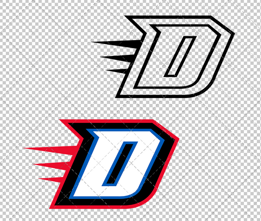 DePaul Blue Demons Secondary 1999, Svg, Dxf, Eps, Png - SvgShopArt