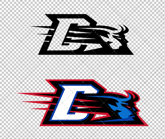 DePaul Blue Demons Secondary 2005 003, Svg, Dxf, Eps, Png - SvgShopArt