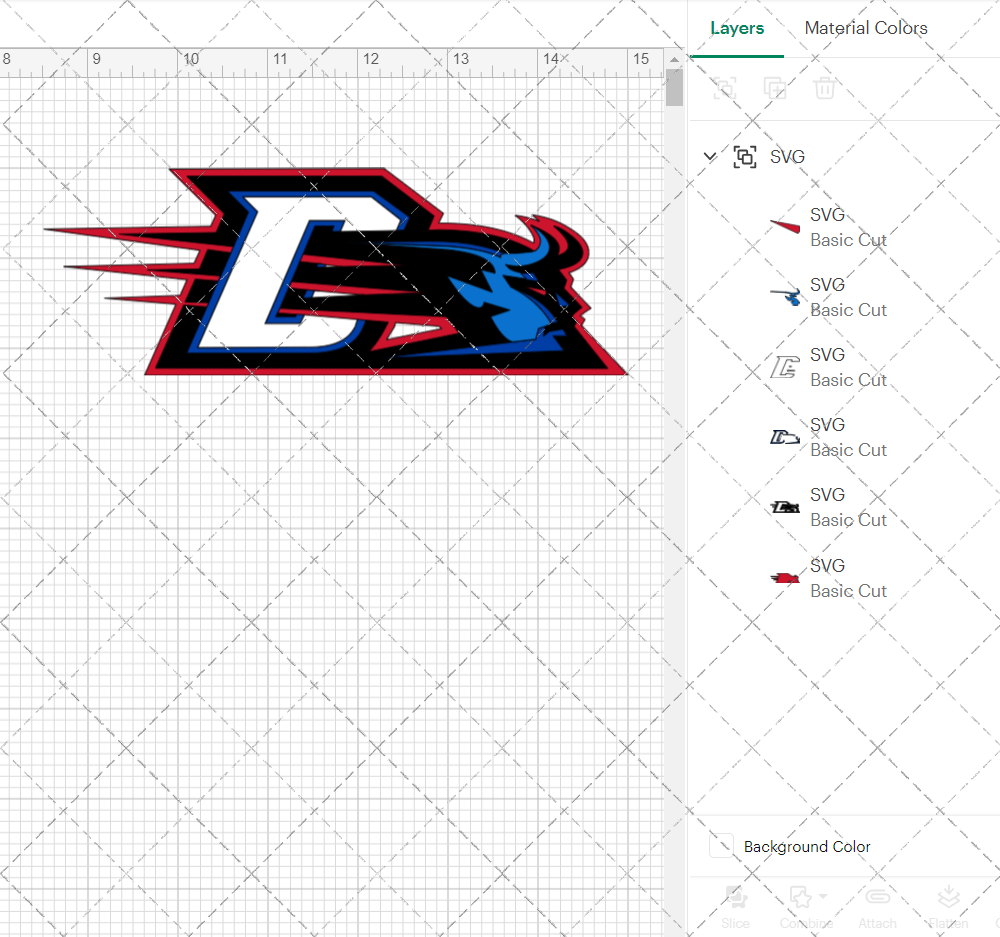 DePaul Blue Demons Secondary 2005 003, Svg, Dxf, Eps, Png - SvgShopArt