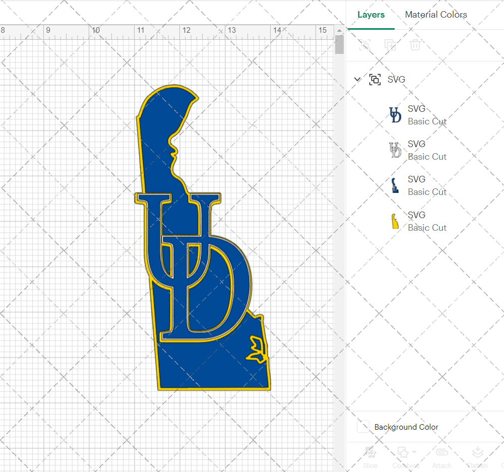 Delaware Blue Hens Alternate 2014, Svg, Dxf, Eps, Png - SvgShopArt