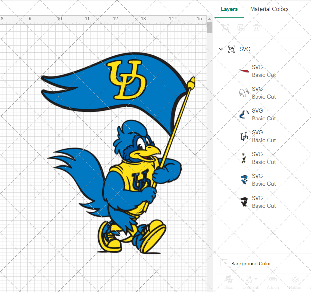 Delaware Blue Hens Mascot 1999 002, Svg, Dxf, Eps, Png - SvgShopArt