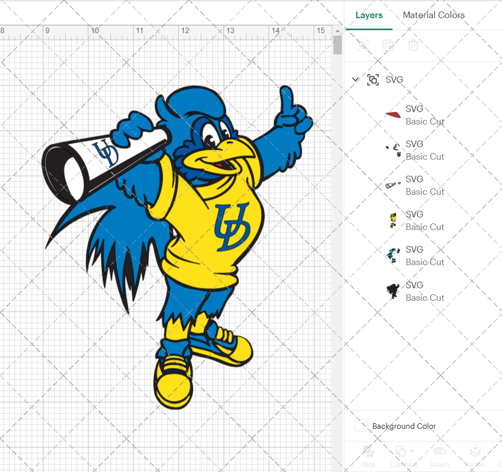 Delaware Blue Hens Mascot 1999 003, Svg, Dxf, Eps, Png - SvgShopArt