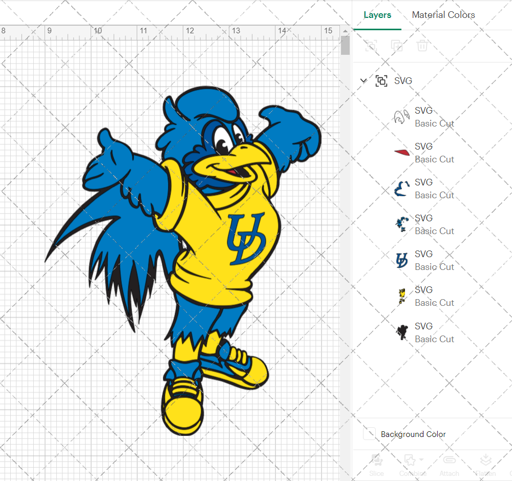 Delaware Blue Hens Mascot 1999 008, Svg, Dxf, Eps, Png - SvgShopArt