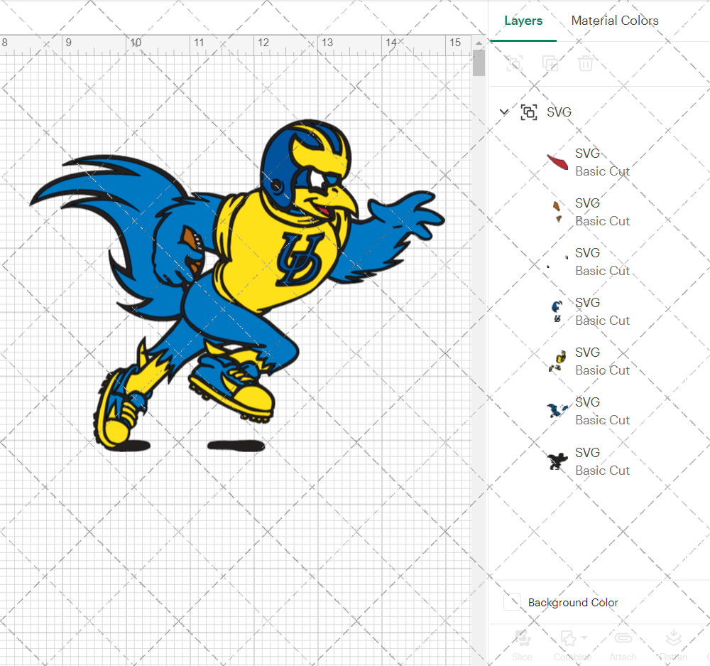 Delaware Blue Hens Mascot 1999 009, Svg, Dxf, Eps, Png - SvgShopArt