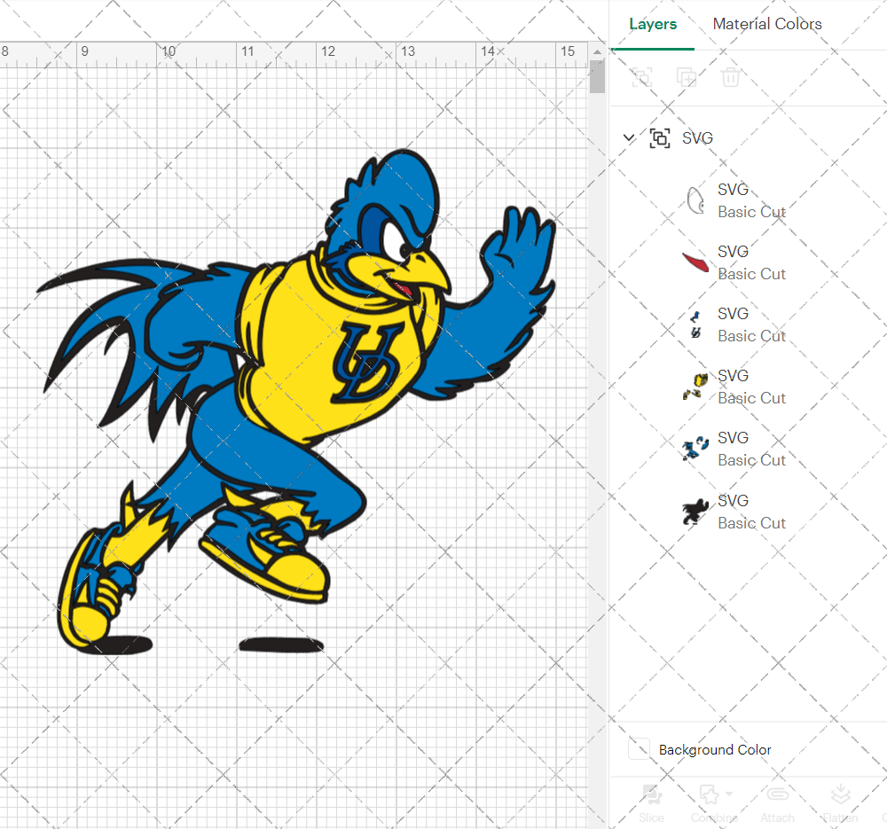 Delaware Blue Hens Mascot 1999 010, Svg, Dxf, Eps, Png - SvgShopArt