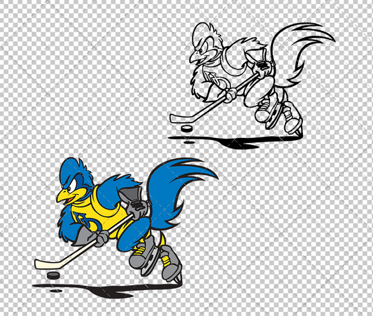 Delaware Blue Hens Mascot 1999 012, Svg, Dxf, Eps, Png - SvgShopArt
