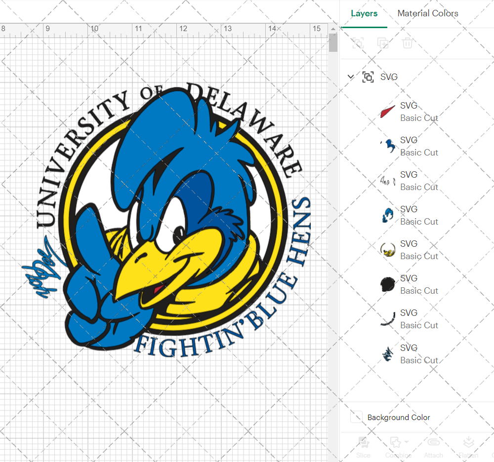 Delaware Blue Hens Mascot 1999 016, Svg, Dxf, Eps, Png - SvgShopArt