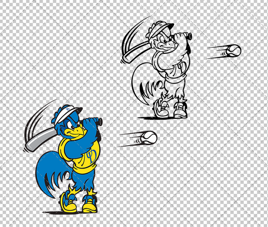 Delaware Blue Hens Mascot 1999 017, Svg, Dxf, Eps, Png - SvgShopArt