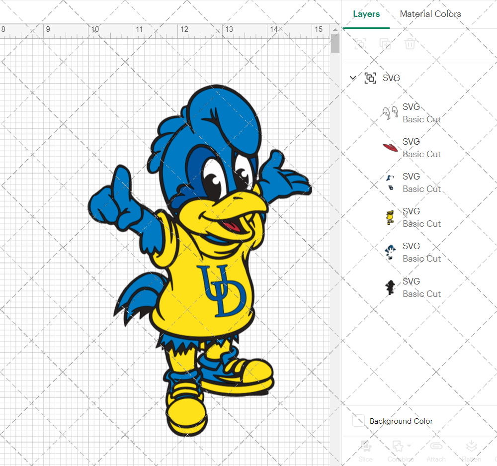 Delaware Blue Hens Mascot 1999 018, Svg, Dxf, Eps, Png - SvgShopArt