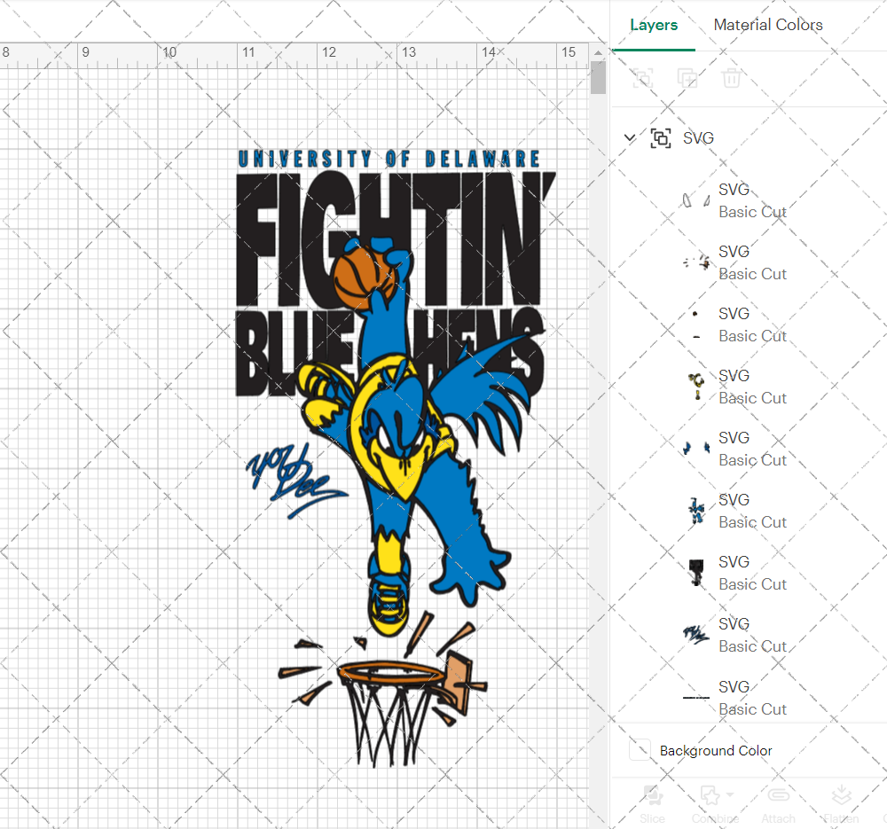 Delaware Blue Hens Mascot 1999 021, Svg, Dxf, Eps, Png - SvgShopArt