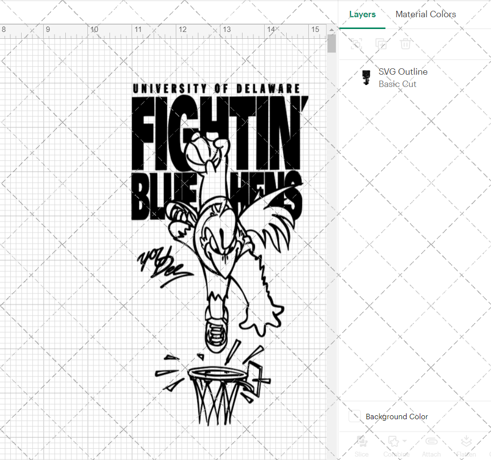 Delaware Blue Hens Mascot 1999 021, Svg, Dxf, Eps, Png - SvgShopArt