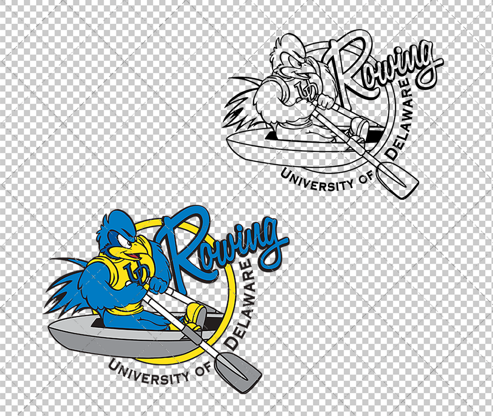 Delaware Blue Hens Mascot 1999 028, Svg, Dxf, Eps, Png - SvgShopArt