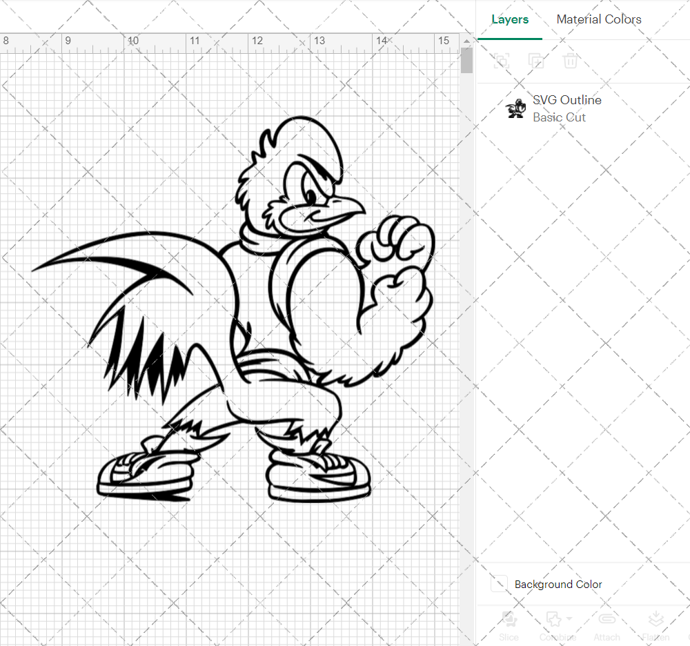 Delaware Blue Hens Mascot 2018 002, Svg, Dxf, Eps, Png - SvgShopArt