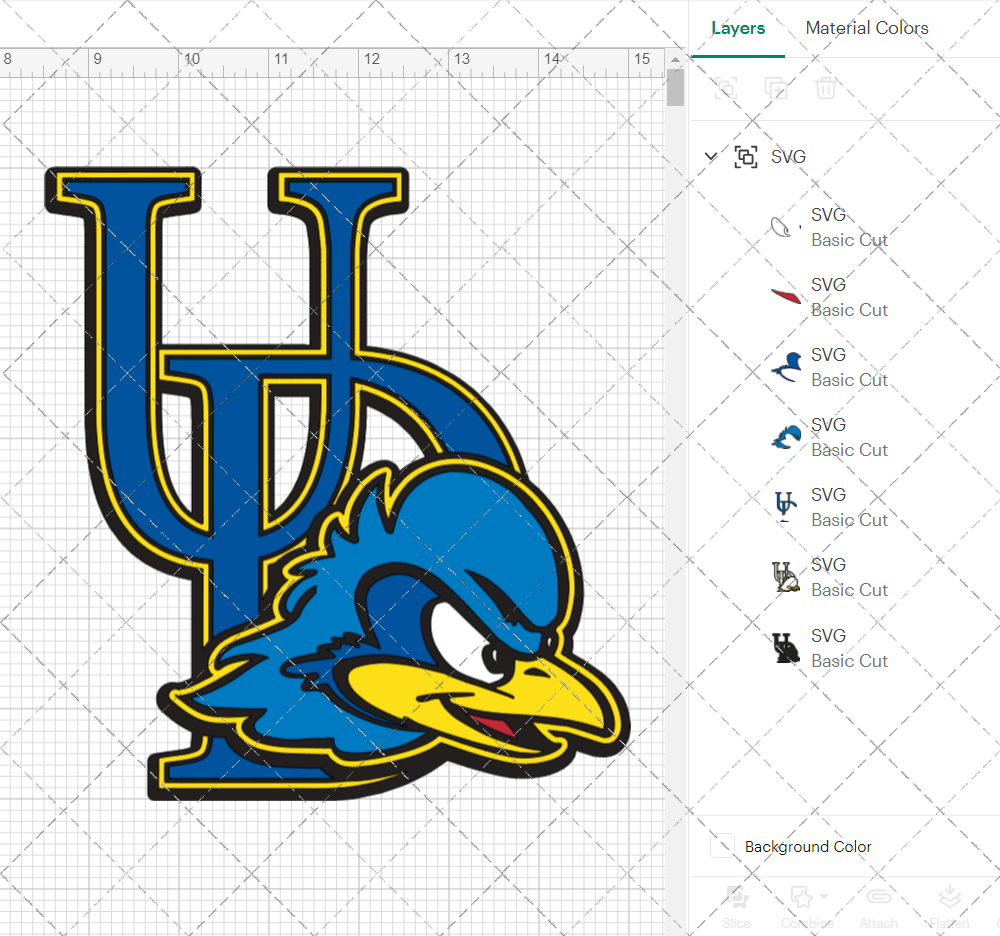 Delaware Blue Hens Secondary 1999 004, Svg, Dxf, Eps, Png - SvgShopArt
