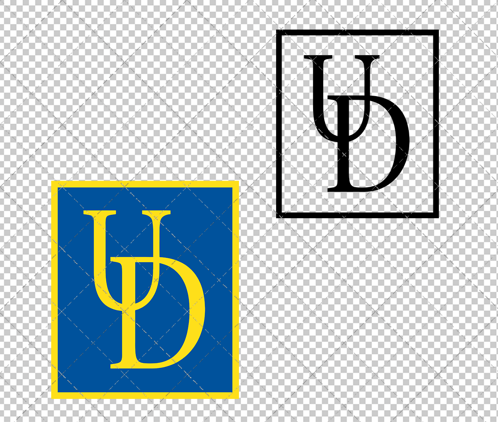 Delaware Blue Hens Secondary 1999, Svg, Dxf, Eps, Png - SvgShopArt