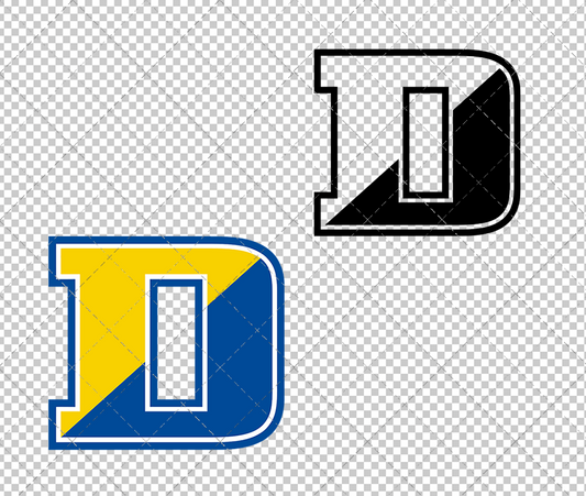 Delaware Blue Hens Secondary 2009, Svg, Dxf, Eps, Png - SvgShopArt