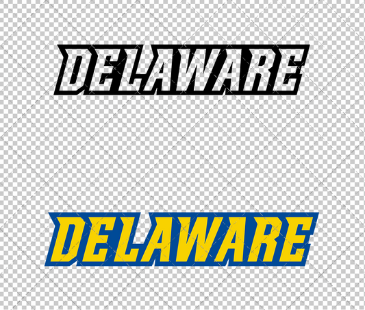 Delaware Blue Hens Wordmark 2016, Svg, Dxf, Eps, Png - SvgShopArt