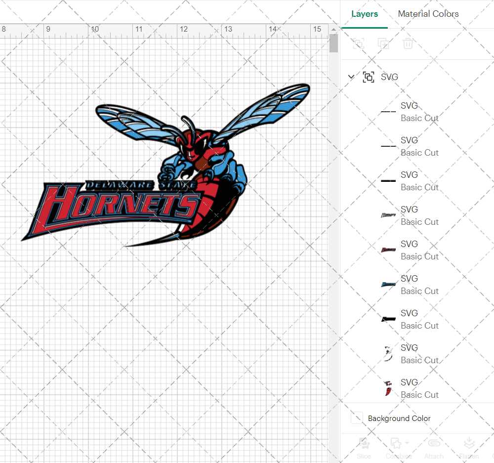 Delaware State Hornets 2001, Svg, Dxf, Eps, Png - SvgShopArt