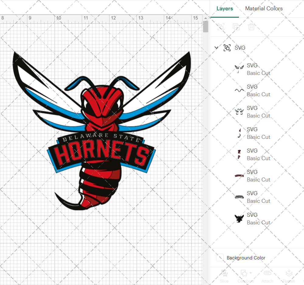 Delaware State Hornets 2023, Svg, Dxf, Eps, Png - SvgShopArt