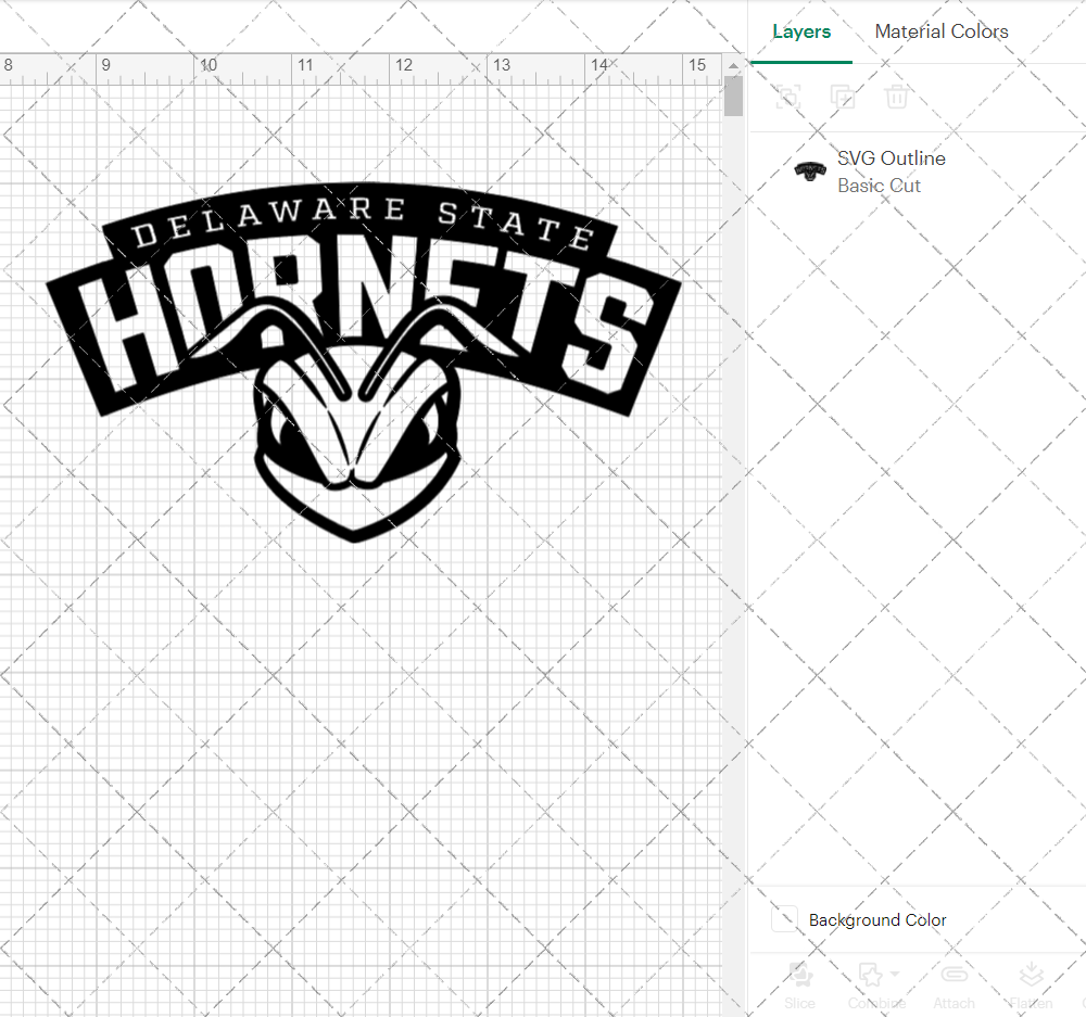 Delaware State Hornets Alternate 2023 002, Svg, Dxf, Eps, Png - SvgShopArt