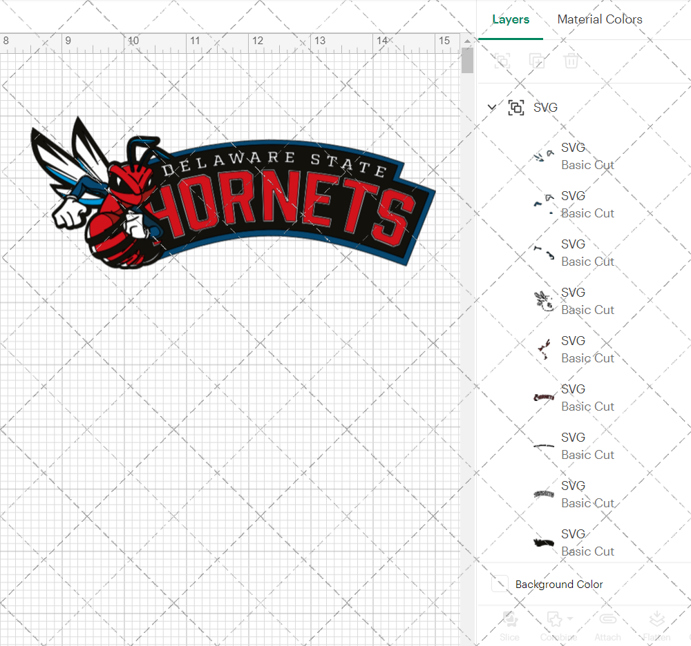Delaware State Hornets Alternate 2023, Svg, Dxf, Eps, Png - SvgShopArt