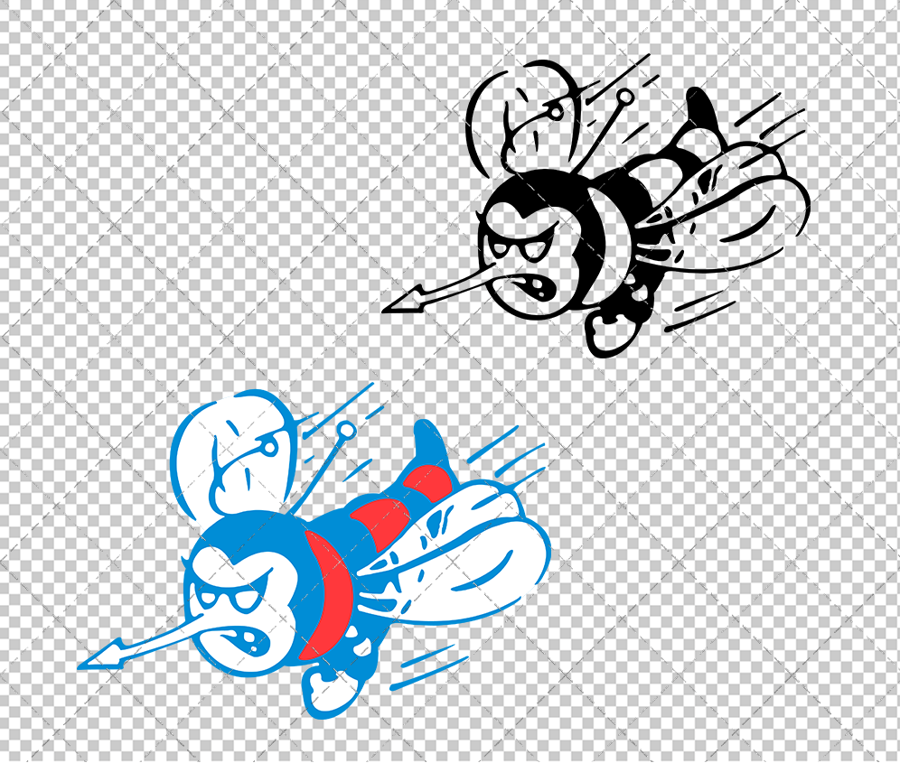 Delaware State Hornets Secondary 1970, Svg, Dxf, Eps, Png - SvgShopArt