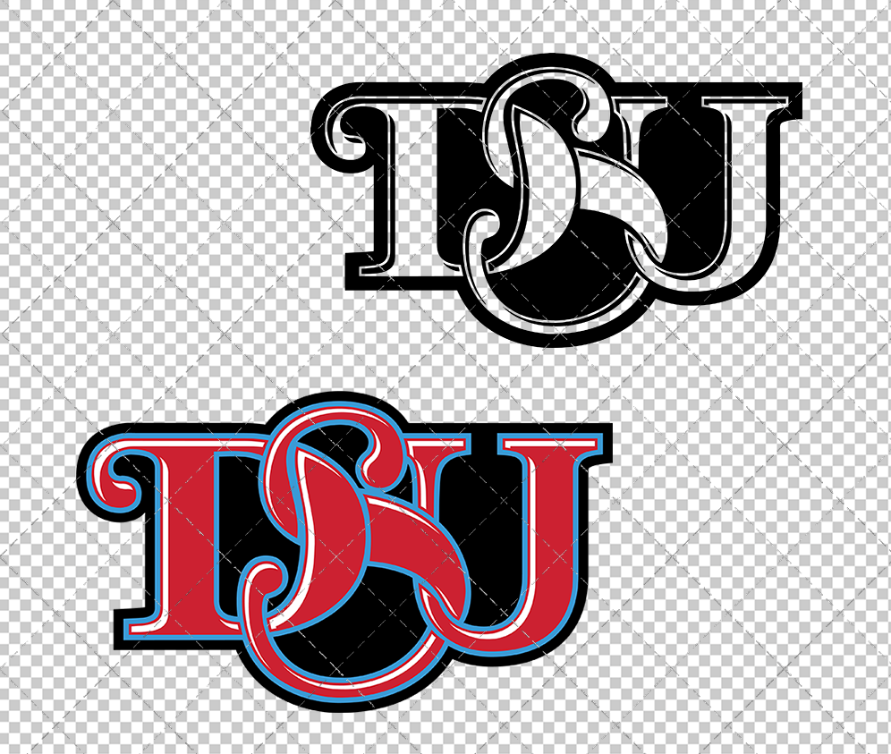 Delaware State Hornets Wordmark 2001 003, Svg, Dxf, Eps, Png - SvgShopArt